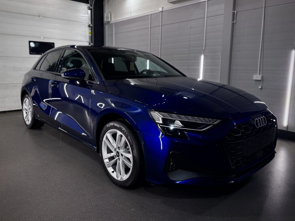 Audi A3 2025 zabezpieczone folią PPF