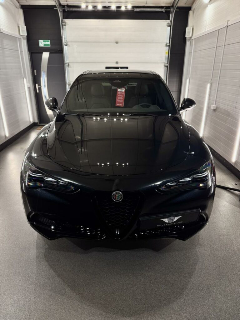 Alfa Romeo Stelvio Veloce po korekcie lakieru i aplikacji powłoki CSL i EXO
