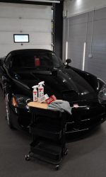 Dodge Viper po pełnej korekcie lakieru i zabezpieczeniu powłoką CSL + EXO