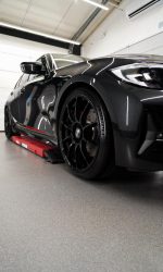 BMW G20 z boku po dwuetapowej korekcie lakieru i zabezpieczeniu ceramicznym
