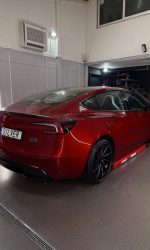 Tesla Model 3 Performance – folia ochronna PPF na lakierze