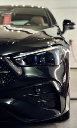 Gotowy Mercedes CLE 2024 po pełnym zabezpieczeniu lakieru i PPF