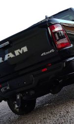 Tył RAM 1500 po wykonaniu usługi full body PPF